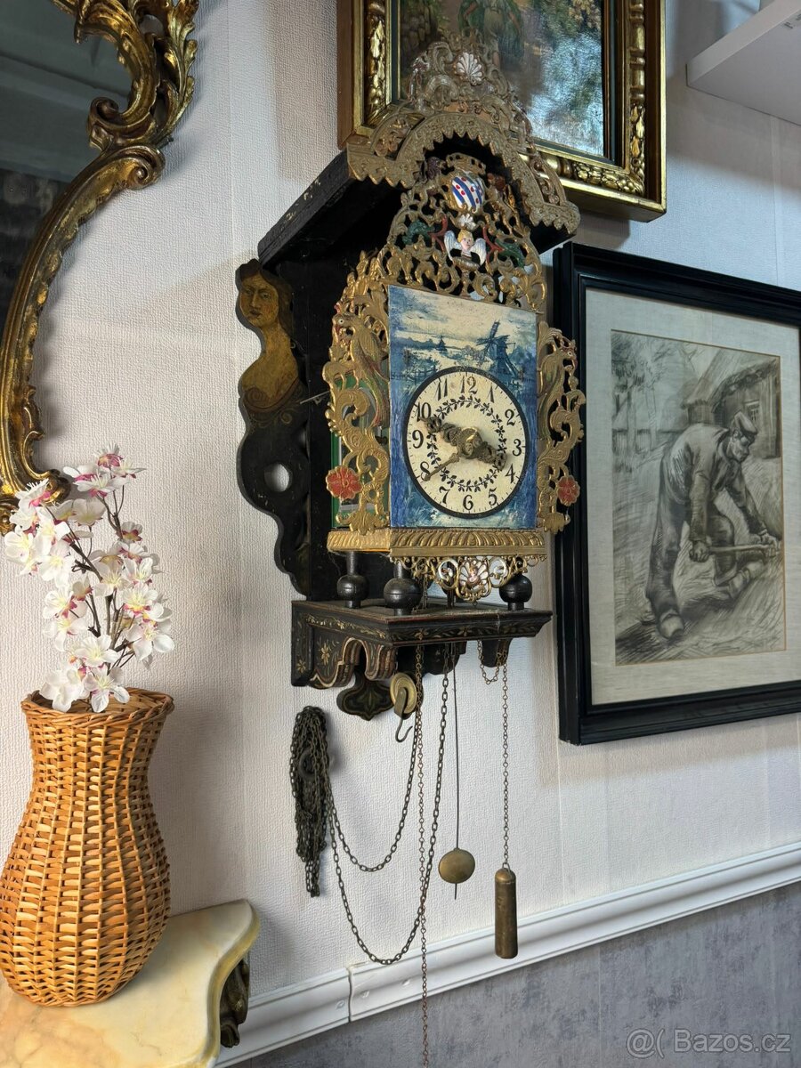 Fríské nástěnné hodiny (141059) - 7