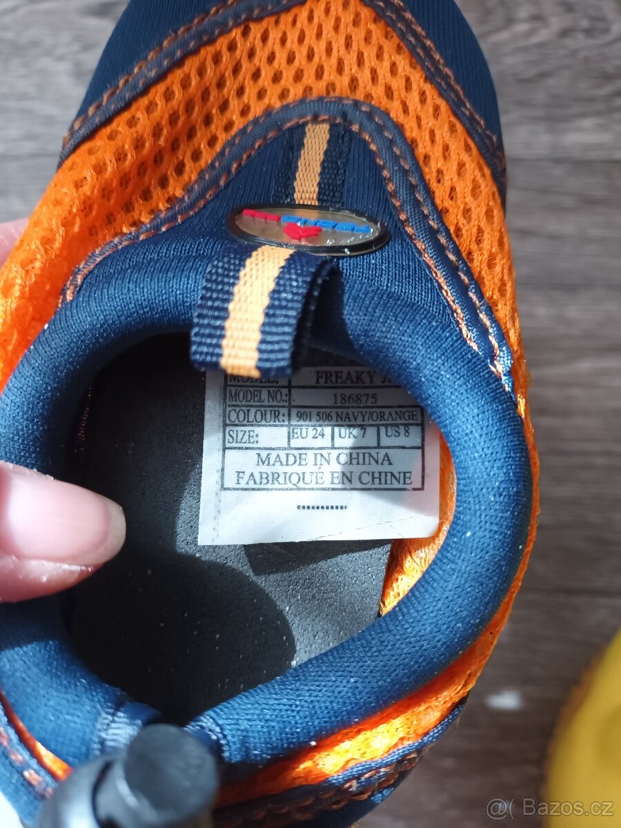 Dětské modré boty do vody, vel. 24 - 7