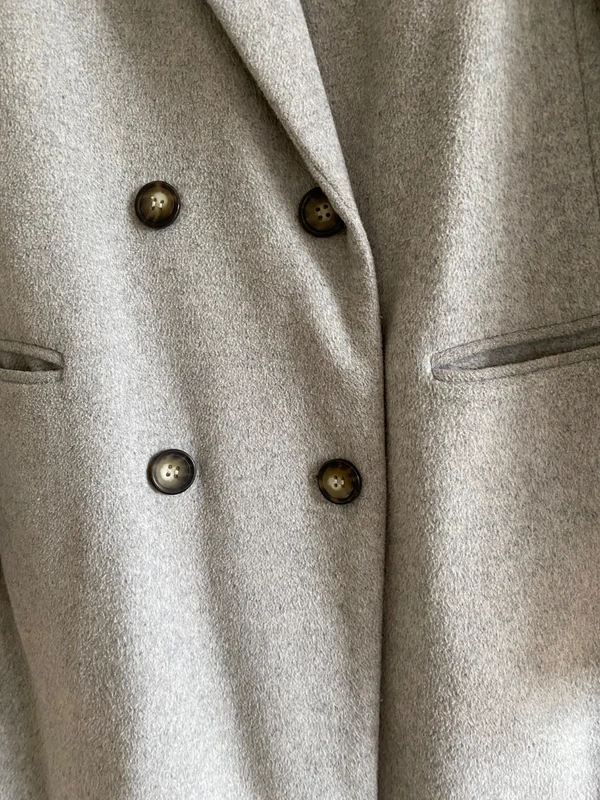 Vlněný kabát Reserved - 7