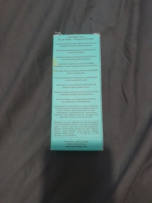 EDT Yves Rocher - Monoï Eau des Vahinés - 7