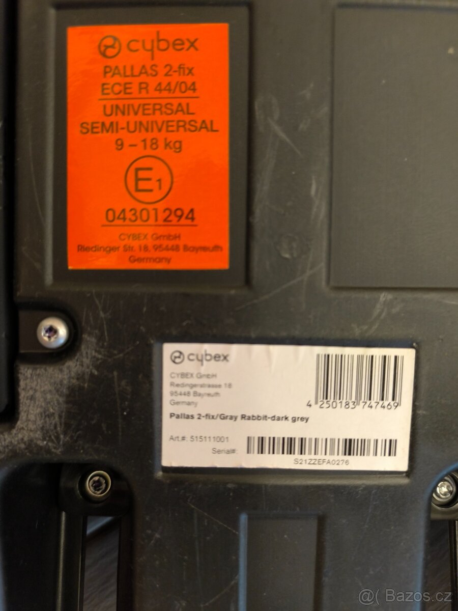 autosedačka Cybex Pallas 2-Fix - 7