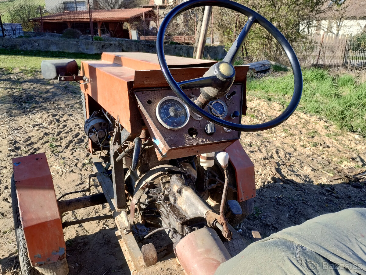 Prodám malotraktor domácí výroby - 7