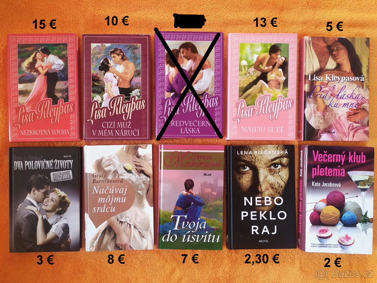 Romány, beletria, romantické, historické, detské knihy - 7