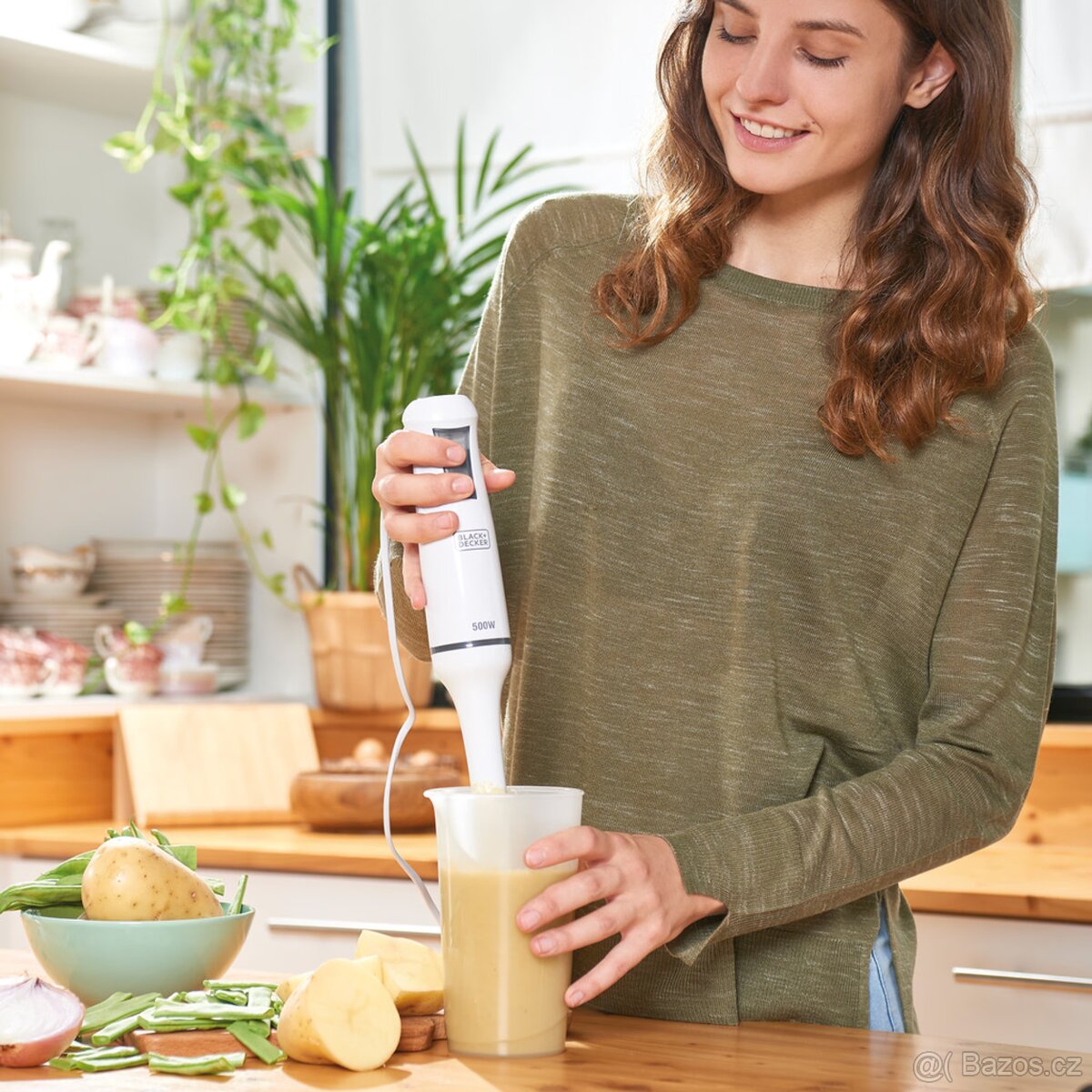 Tyčový mixér Black Decker BXHB500E , nepoužívaný - 7