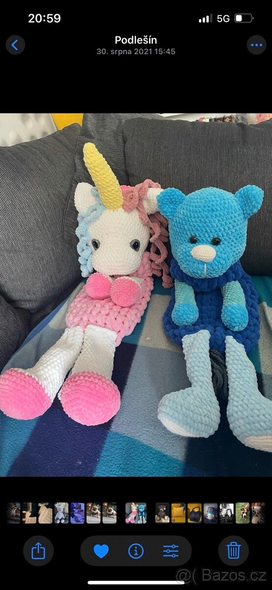 Háčkované hračky - 7