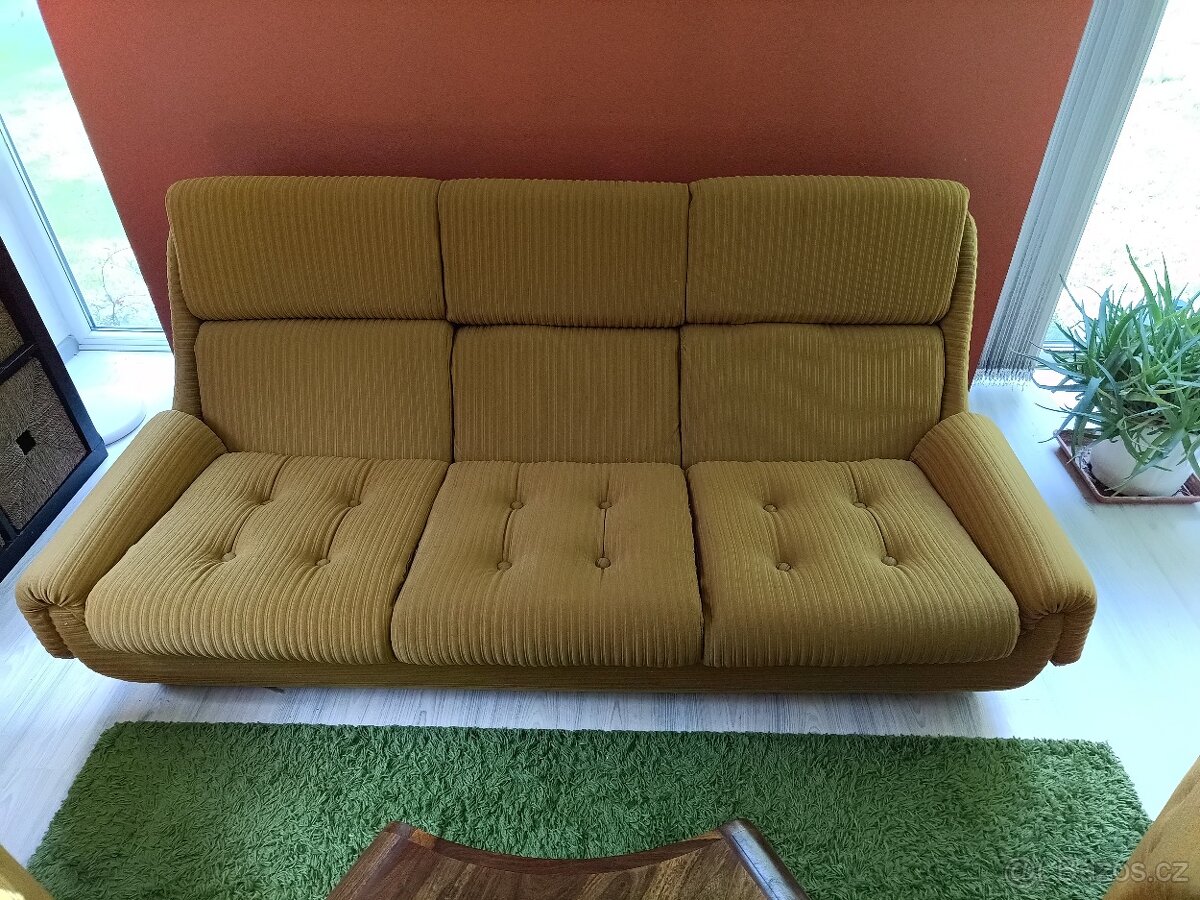 Retro sedací souprava JITONA ČSSR 70.léta - 7