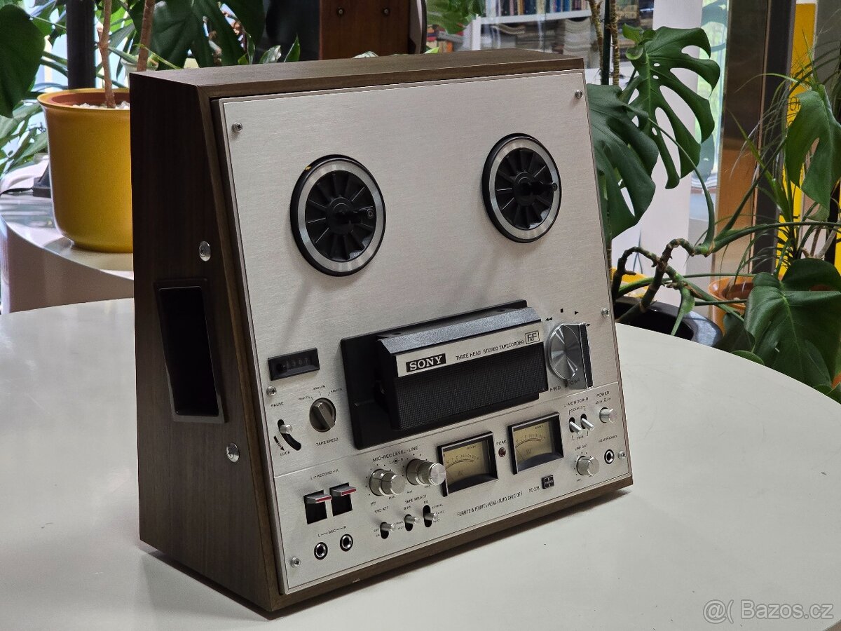TOP - Kotoučový vintage magnetofon SONY TC-378 - Sběratelský - 7
