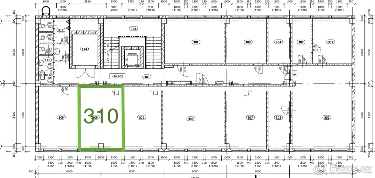 Kancelář Ostrava- Mariánské Hory 34,9 m2 - 7