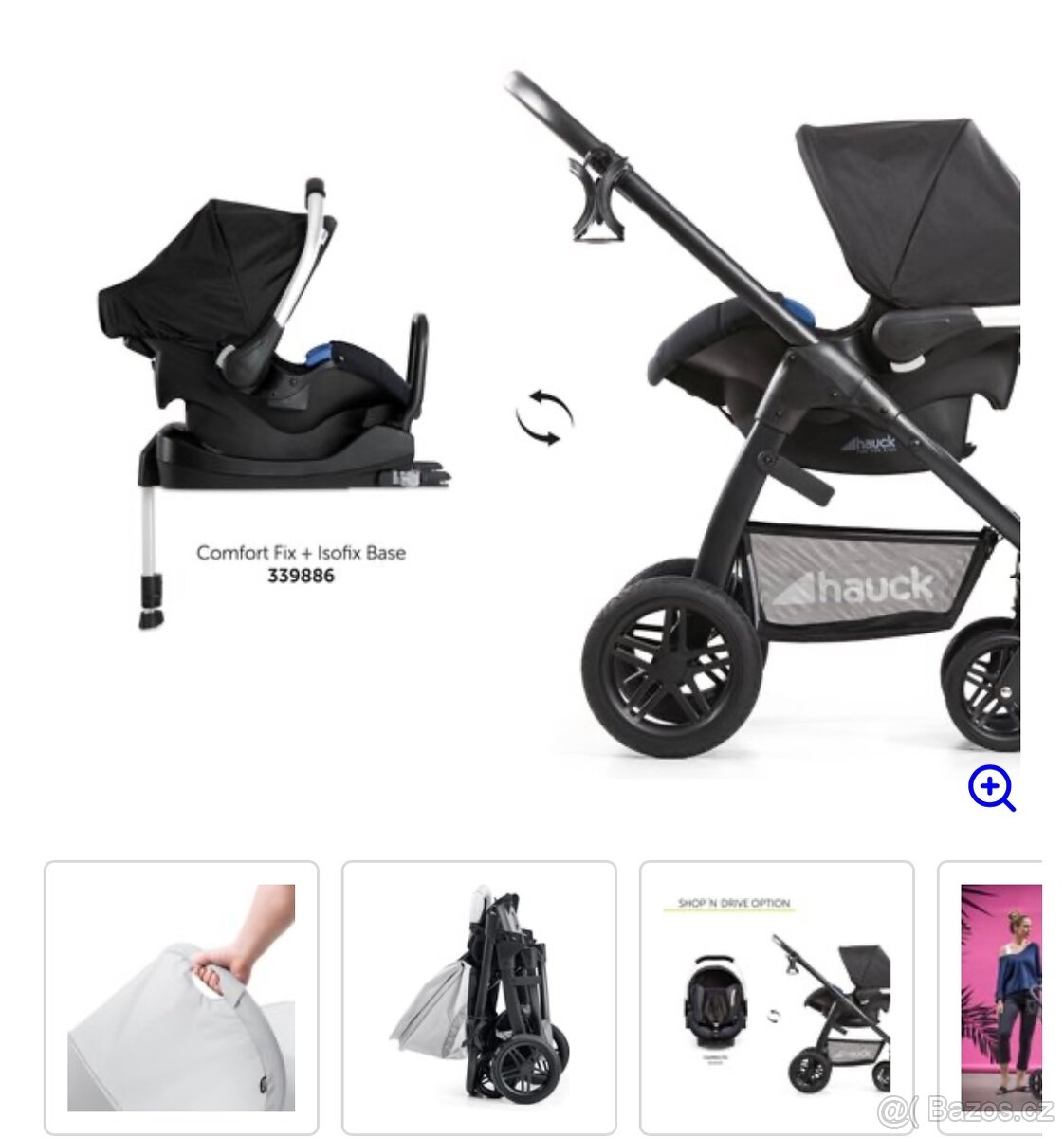 Hauck kočárek trojkombinace - 7