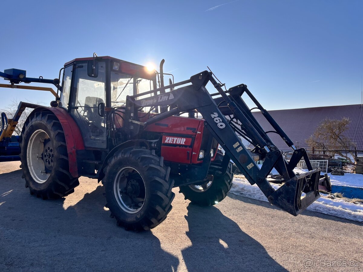 Zetor 9540 s celním nakladačem - 7
