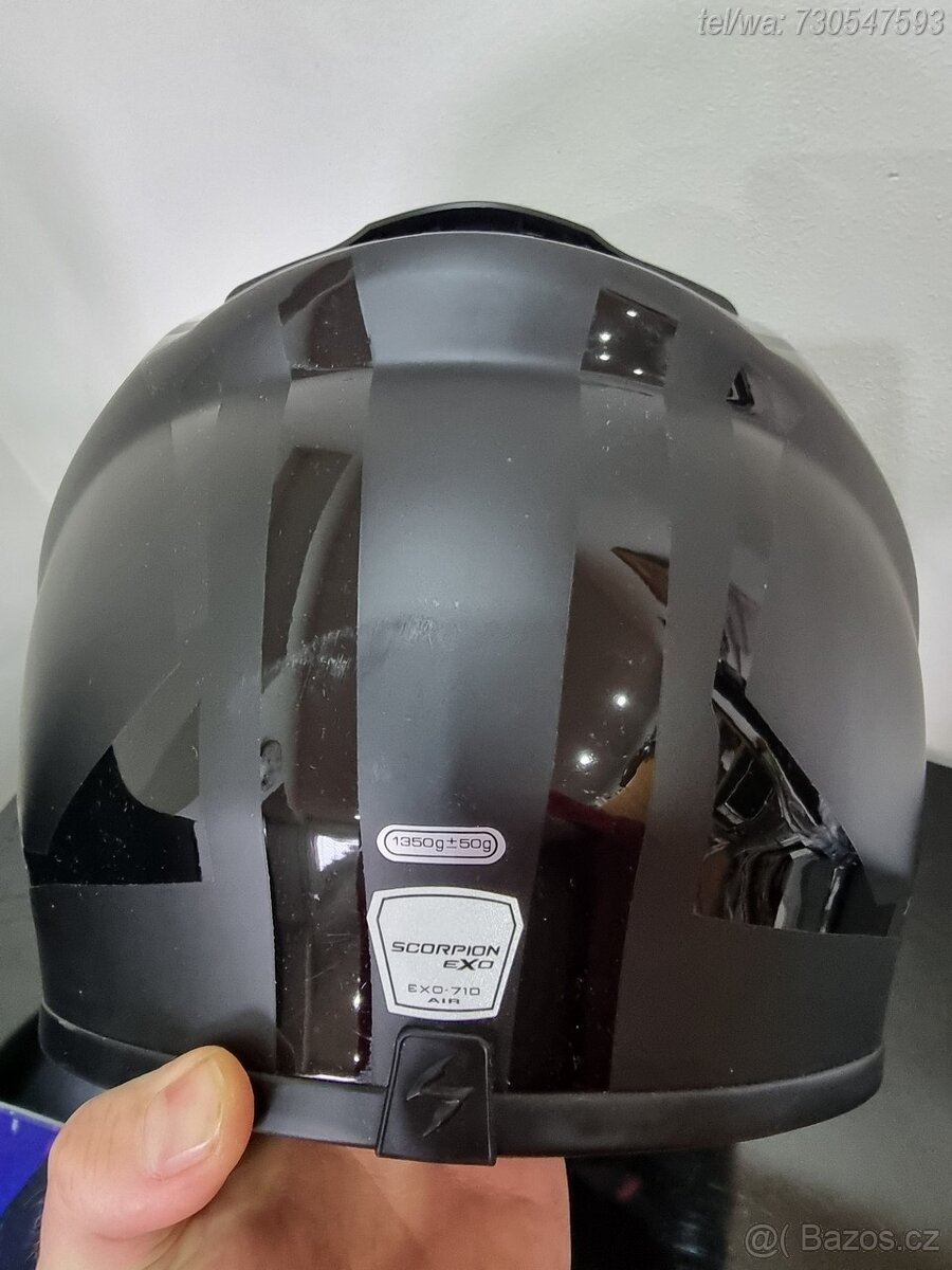 Moto přilba SCORPION EXO-710 AIR SPIRIT XL + vak / PC:3600Kč - 7