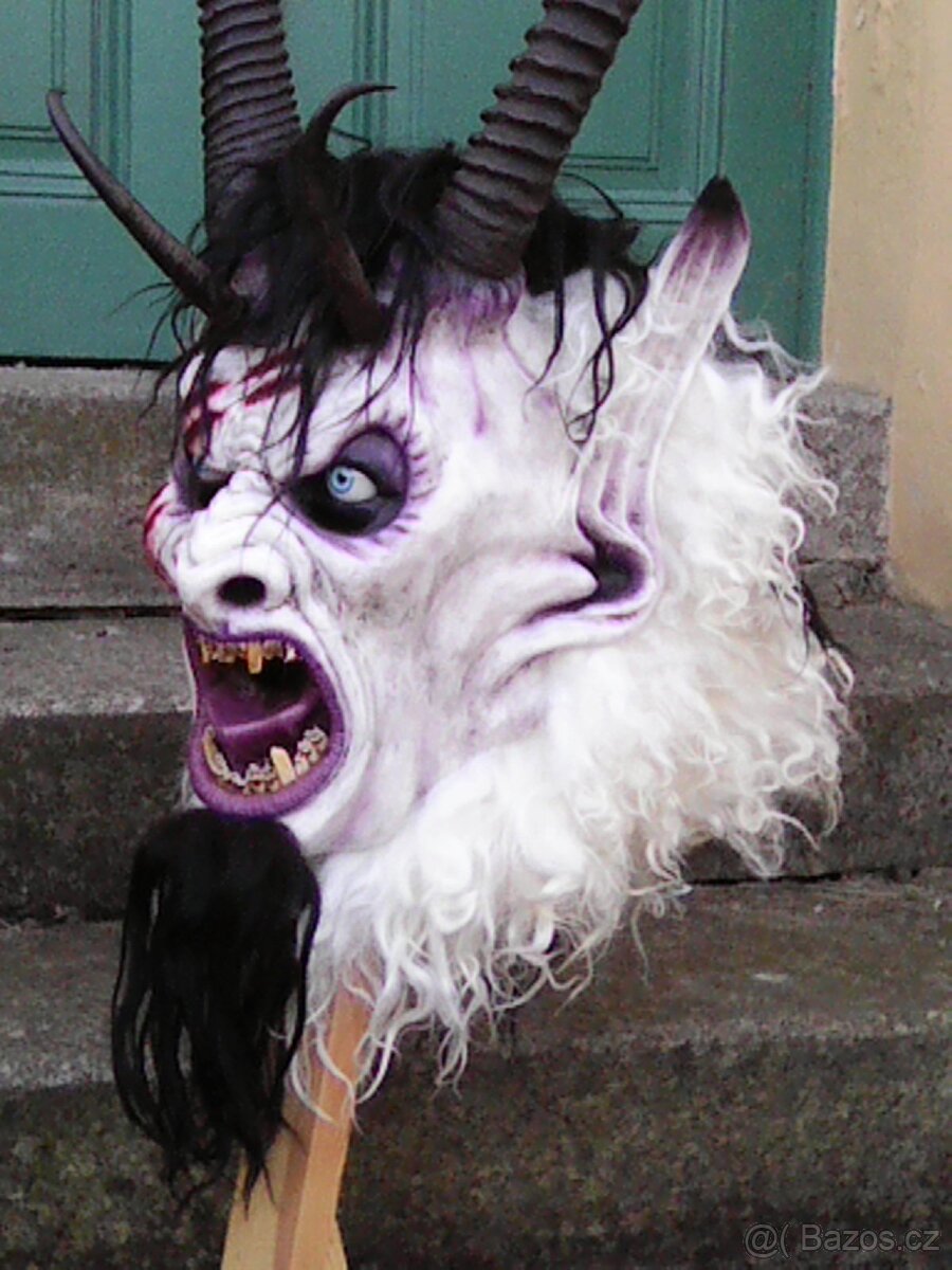 krampus maska DÉMONA - 7