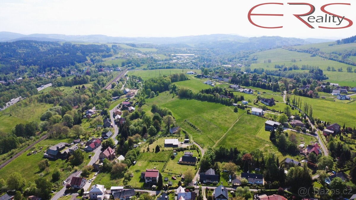 Pozemek pro výstavbu RD, 18 496 m² – Jeřmanice, ev.č. 00578 - 7