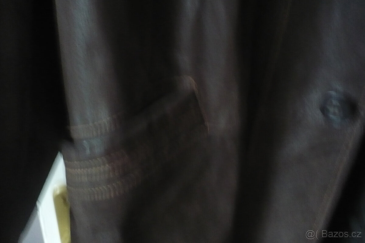 prodám kožený kabát - 7