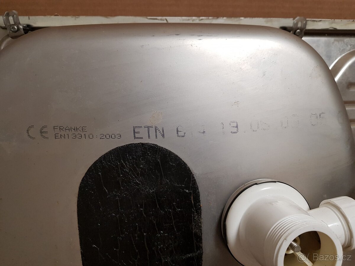 nerez kuchyňský dřez 780x435 FRANKE p.c.1900 Kč - 7