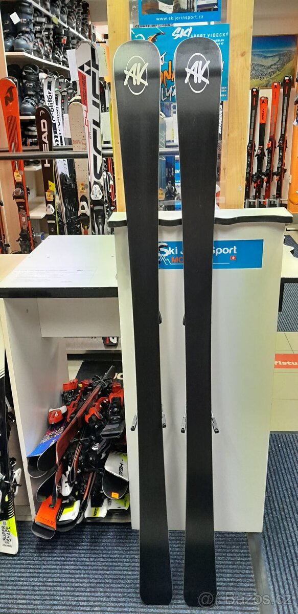 AK Ski Black, 176cm - 7