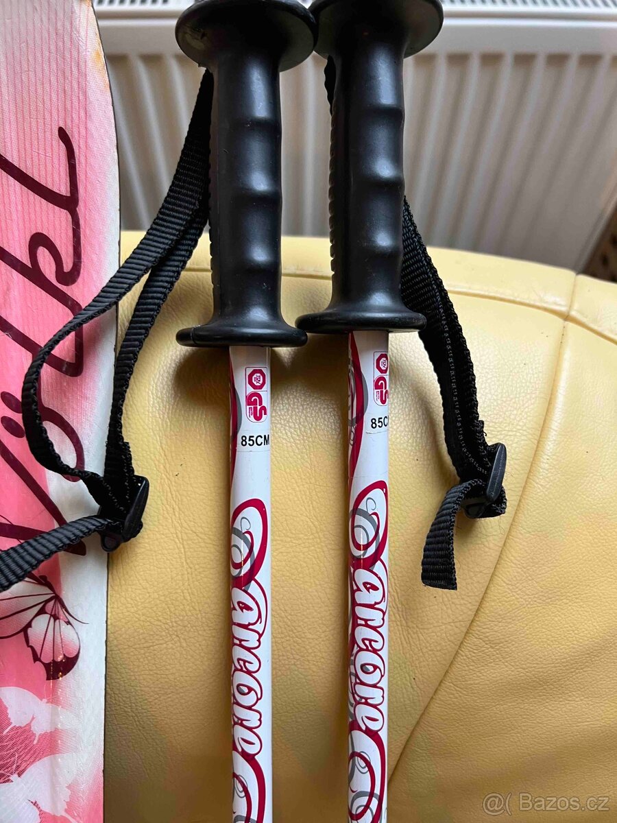 Dětský lyžařský set lyže 100 cm - 7