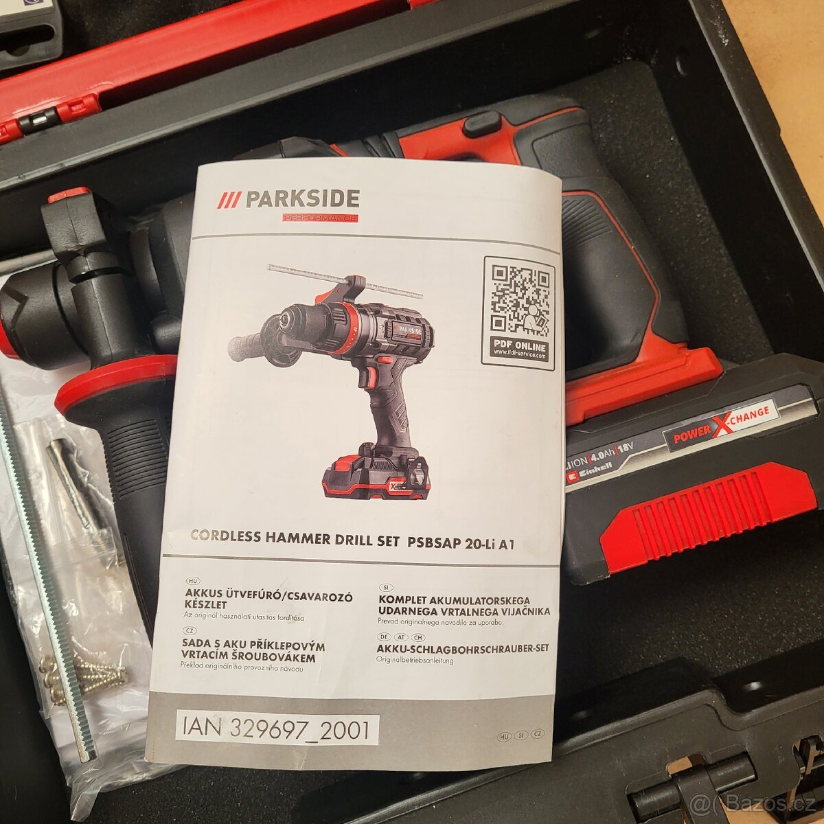 Einhell HEROCCO 18/20 PROFESSIONAL- jako nový, set, v záruce - 7
