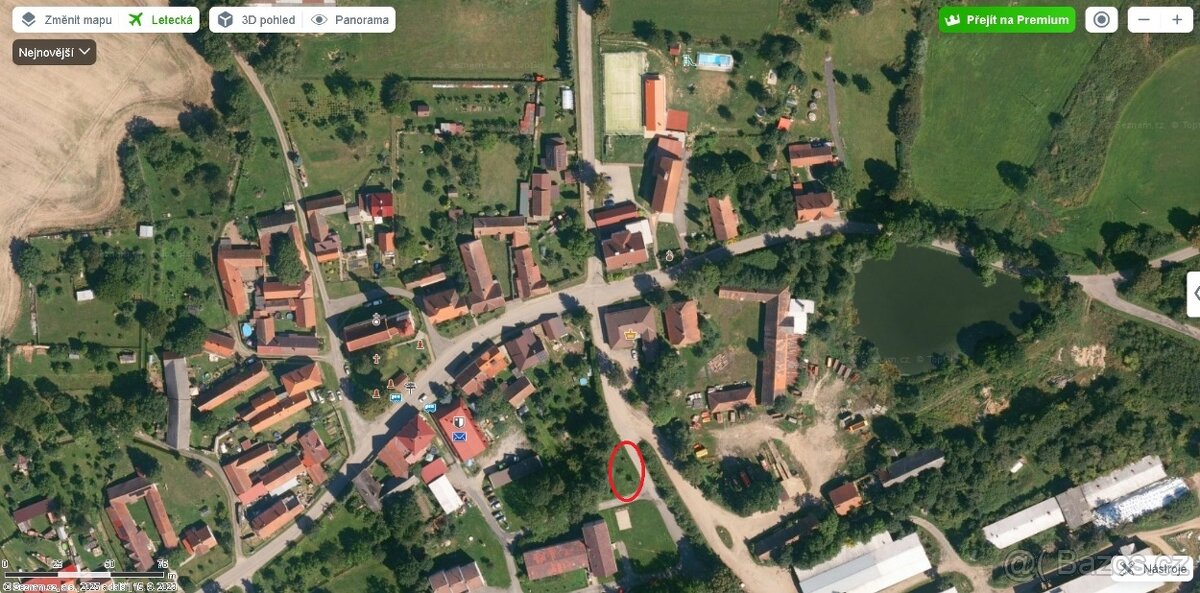 Stavební pozemek 310 m2 v jižních Čechách - Smilovy Hory - 7