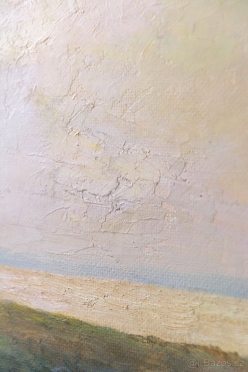 Atlantické pobřeží v okolí Royan, J.Fuith, olej na sololitu, - 7