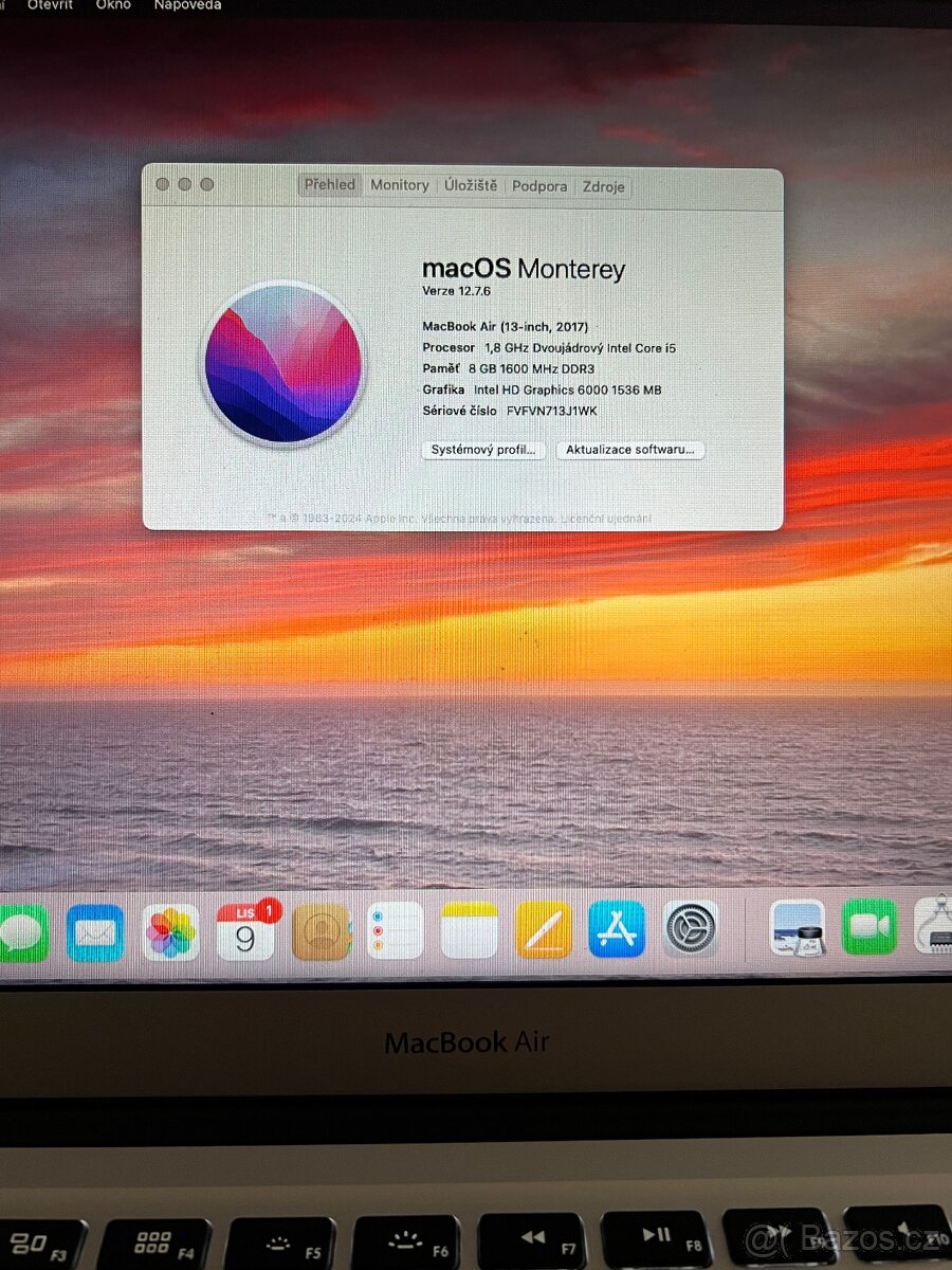 Apple MacBook Air 13” (2017) – super stav - 7