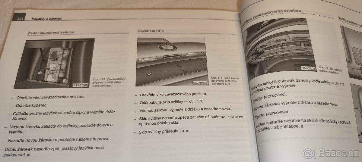 Škoda Superb 1 - příručka - návod k obsluze v češtině - 7