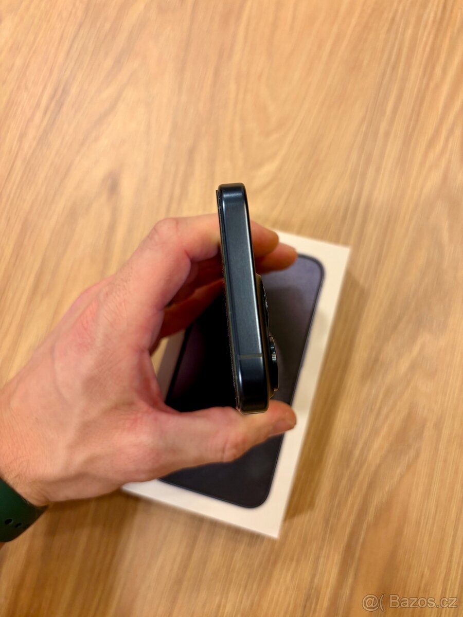 iPhone 15 Pro 128GB, Blue Titan - TOP STAV - 7