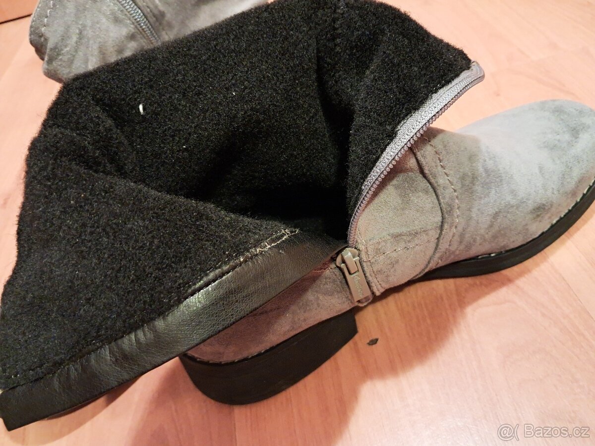 Prodám nové dámské kozačky vel. 41-42 - 7