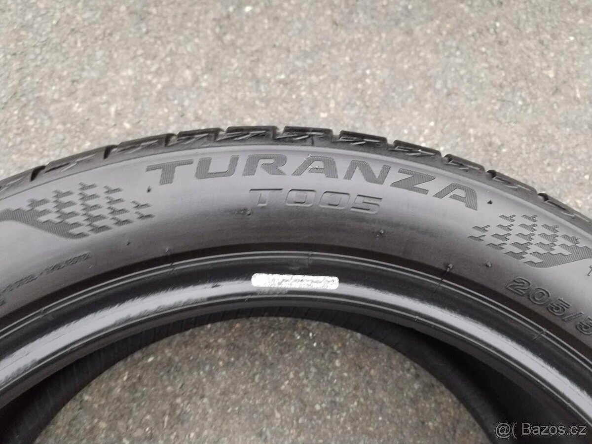 4x letní Bridgestone Turanza T005 205/50 R17 89V - 7