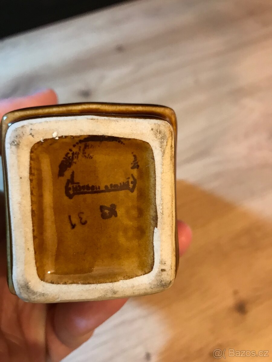 Retro keramická vázička - 7