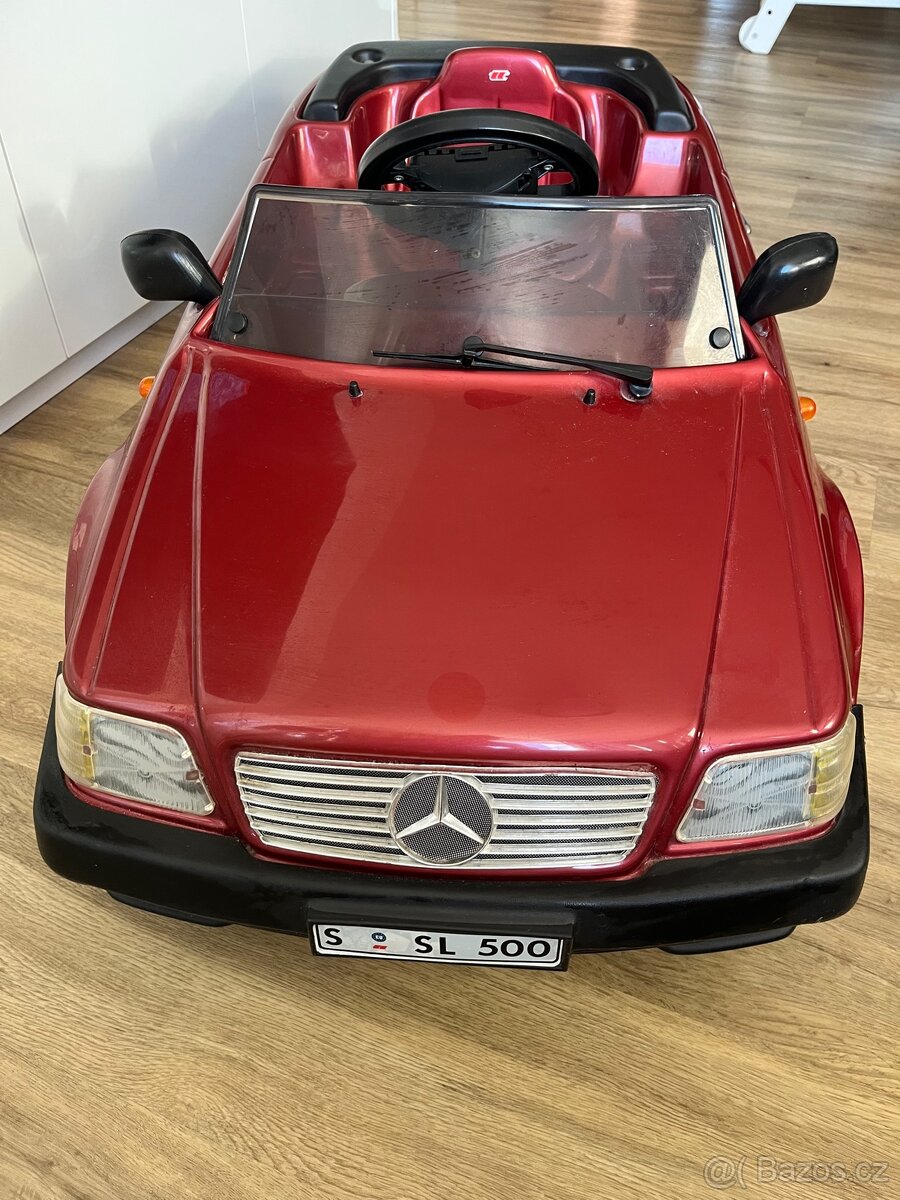 Mercedes benz šlapací autíčko auto Toy Toys kabriolet - 7