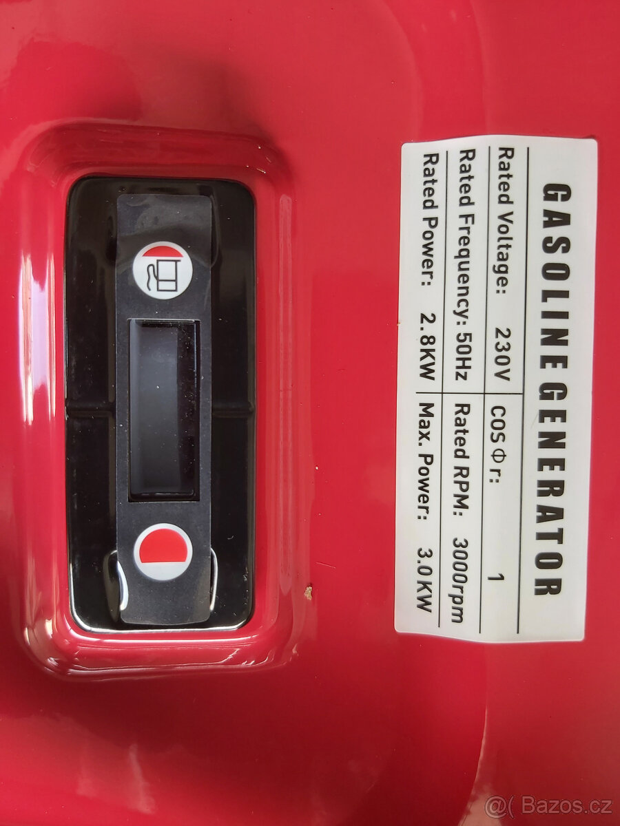 NOVÁ POZOR Elektrocentrála - generátor 3kw.... - 7