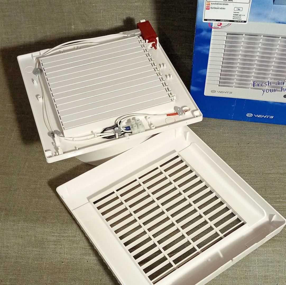 Ventilator axiální ⌀ 150 mm se žaluzií VENTS 150 MAL - 7