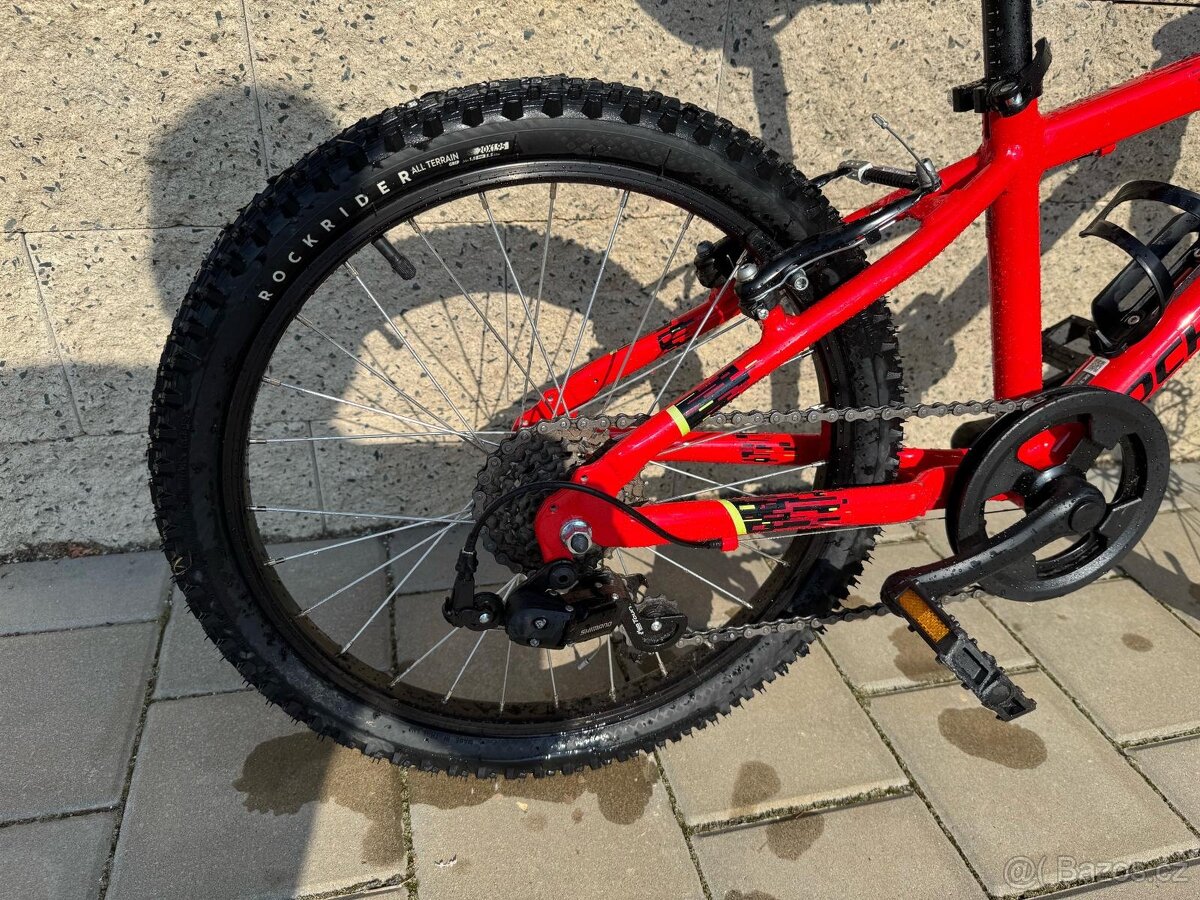 Dětské horské kolo rockrider st900 velikost 20" - 7