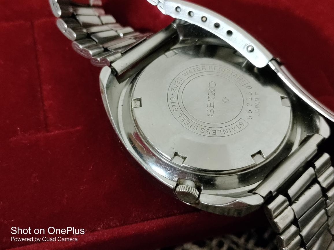 Automaty Seiko Japan cca 1975 vzácnější kurkumový ciferník - 7