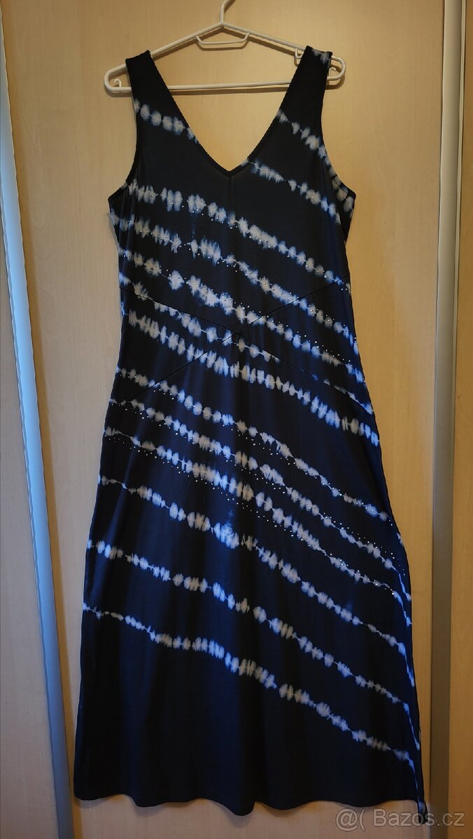 Letní šaty modré Bonprix, vel.40/42 - 7