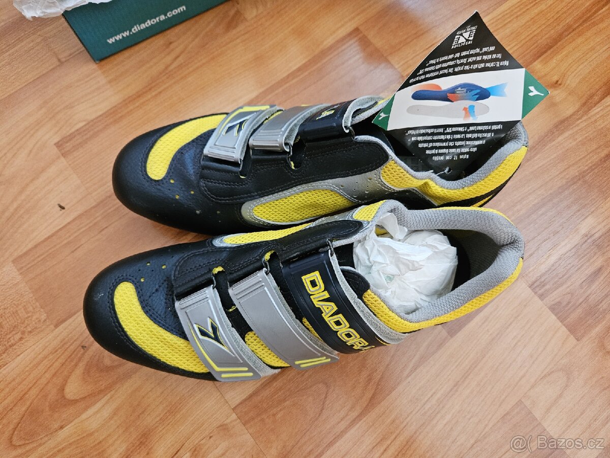 Retro cyklistické tretry Diadora Synchro - 7