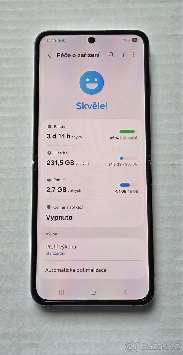 Samsung Galaxy Z Flip 4 TOP STAV - 7
