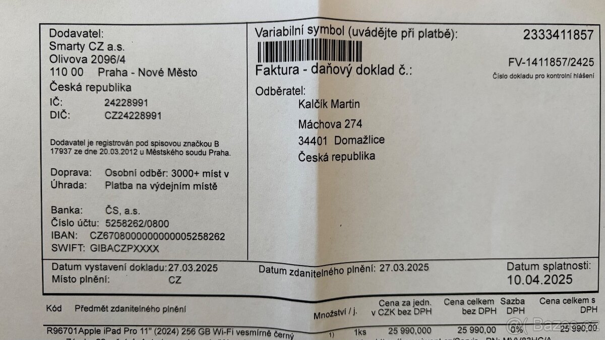 iPad Pro 11"(M4), 256GB + Pencil Pro - 7