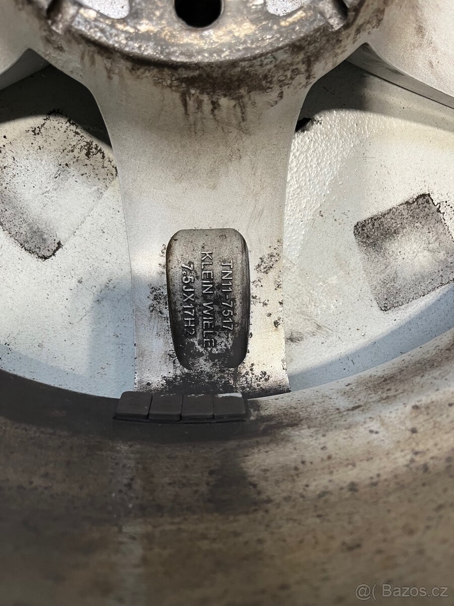 Disky Tomason TN-11 7,5x17 ET40, 5x114,3,TPMS ventilky - 7