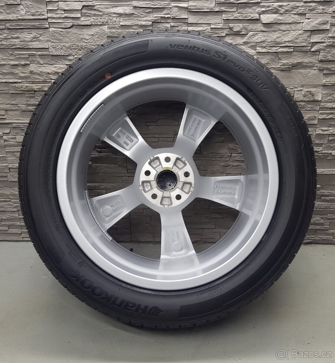 19" Originál Audi Q3 Tiguan Kodiaq 5x112 pneu Hankook - 7
