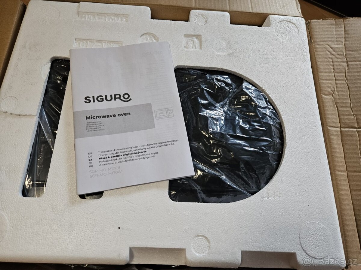Nová Mikrovlnná trouba Siguro Prima M170B - 7