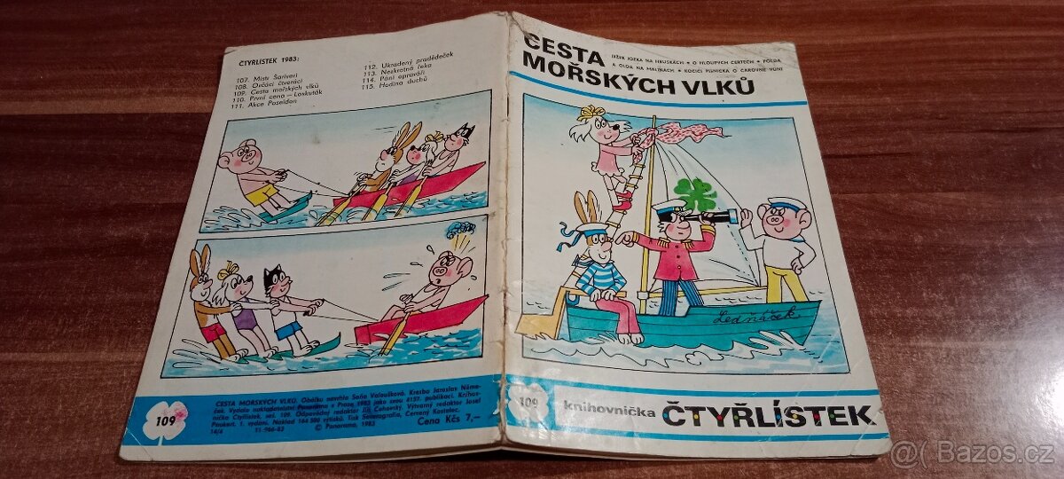 Čtyřlístek č. 107 - 115. Ročník 1983 - 7