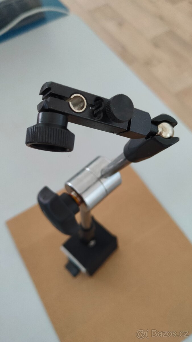 Magnetický stojánek s upnutím pro úchylkoměry - modulární - 7