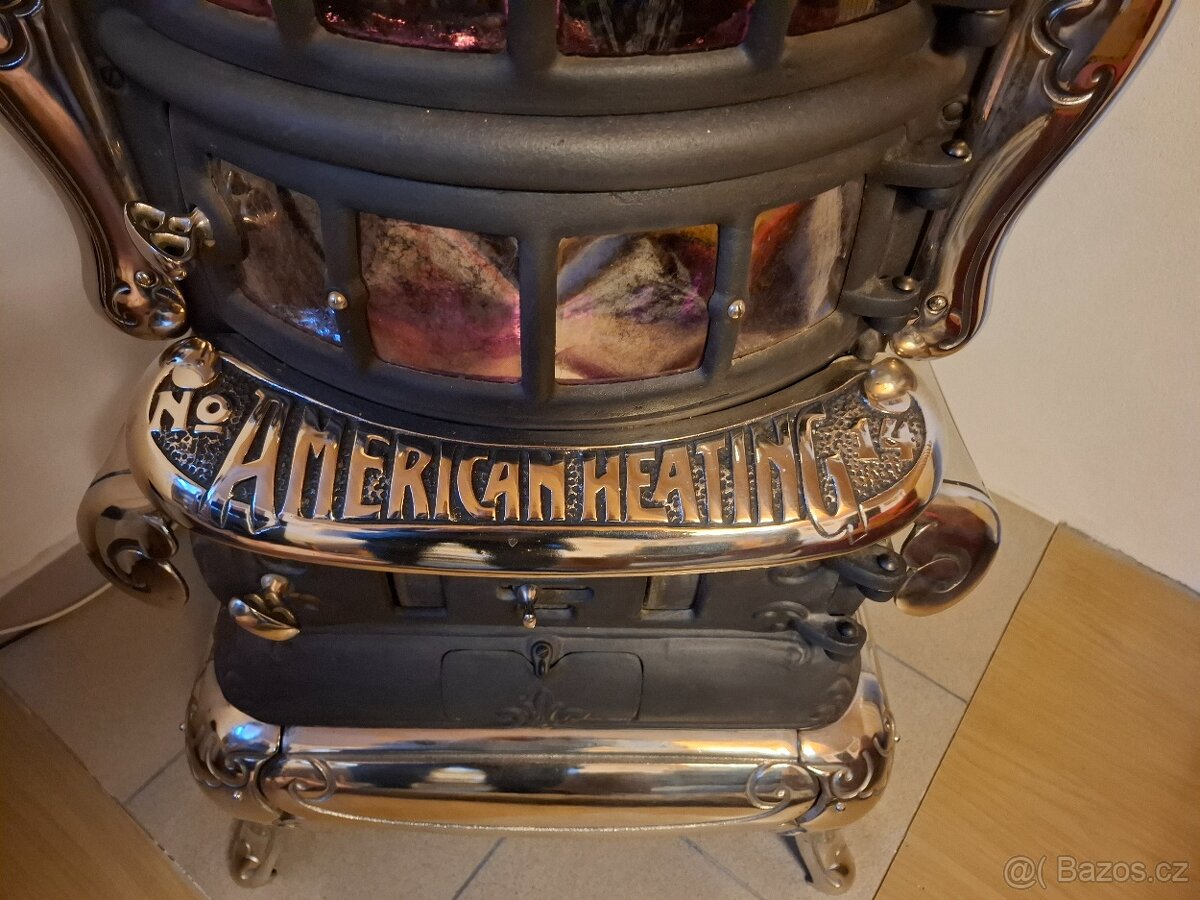 Americka kamna heating 14,litinova - 7