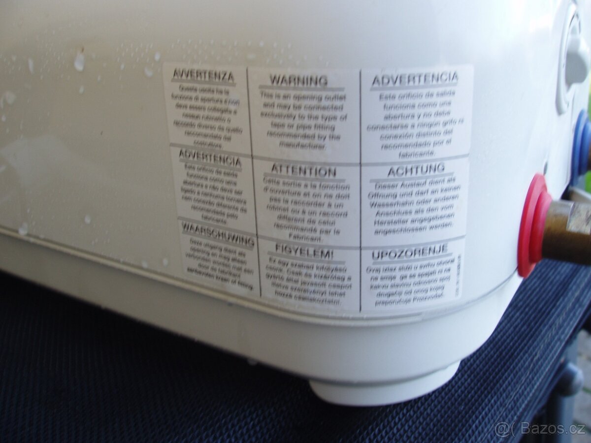 BOJLER ARISTON- Beztlakový elektrický zásobníkový ohřívač vo - 7