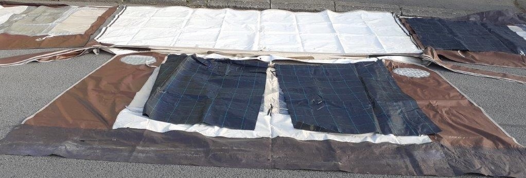 Stanová předsíň pro karavan cca 4,3m - 7