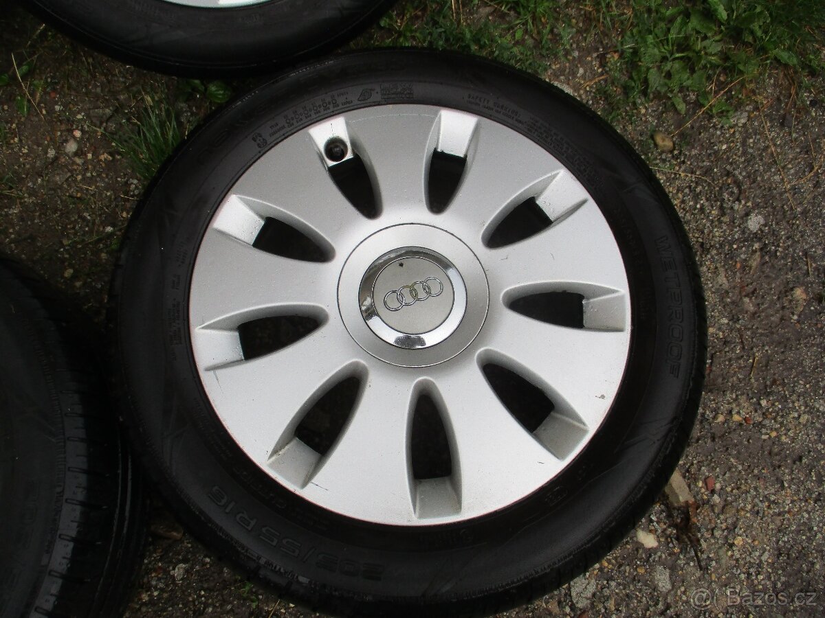 Alu kola 5x112 r16 Audi v Lužnice - 7
