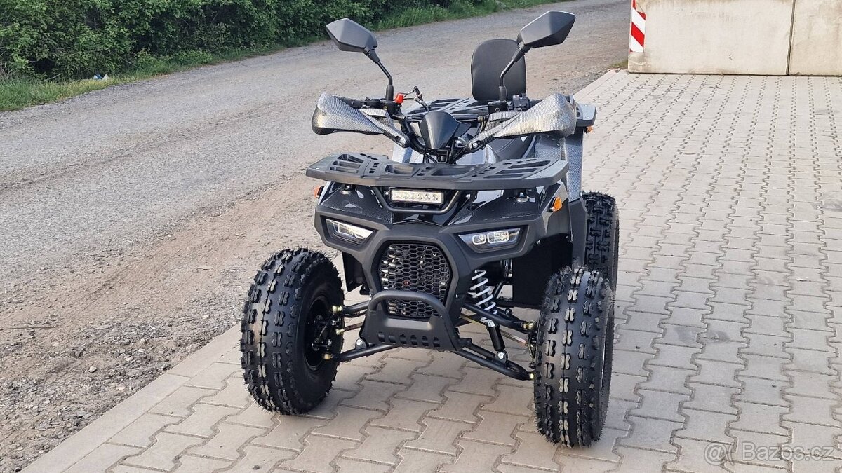 Dětská čtyřtaktní čtyřkolka ATV Hunter II 125ccm Delux - 7