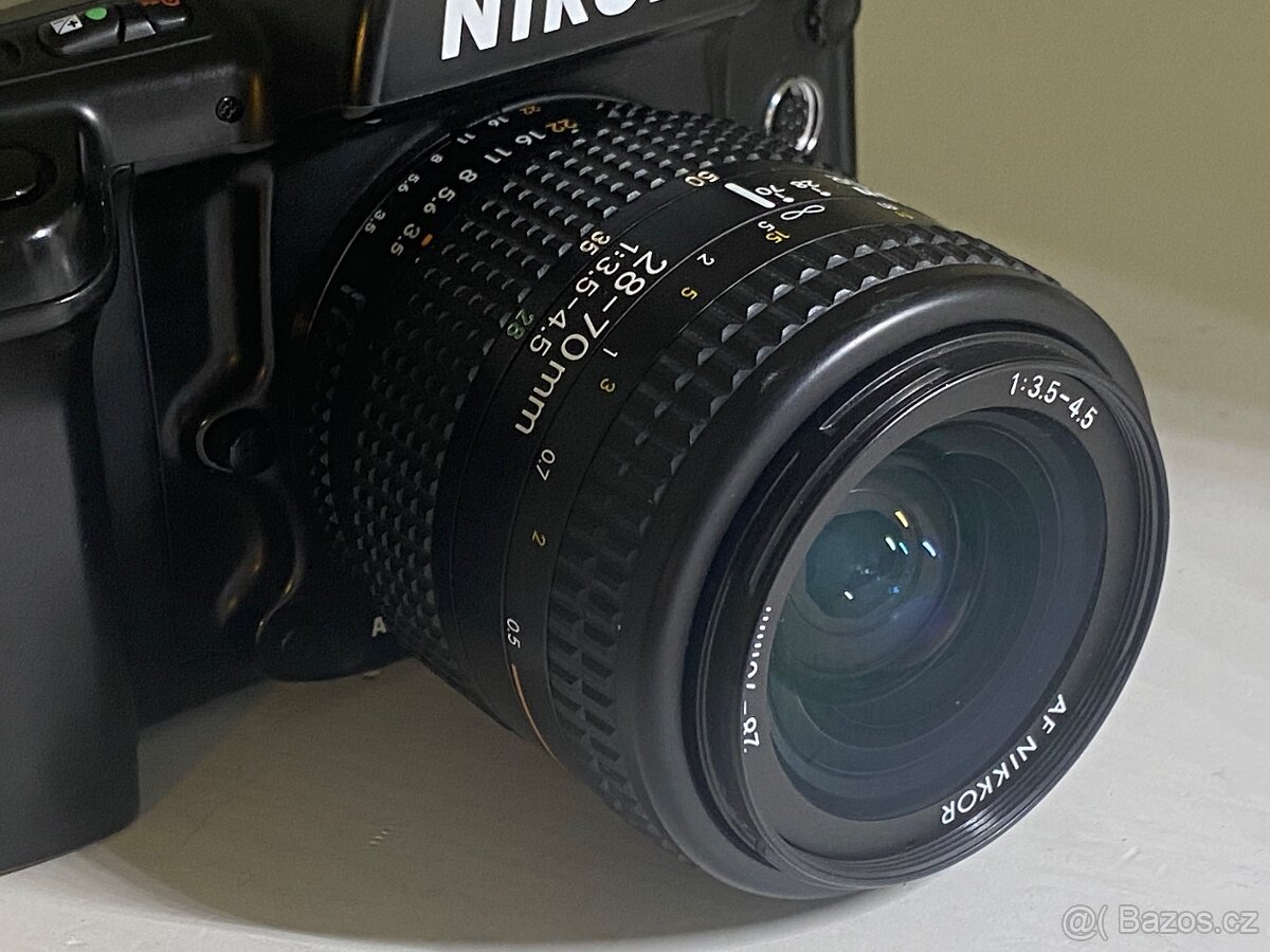 Nikon F90X + AF Nikkor 28–70mm f/3,5–4,5 – plně funkční set - 7